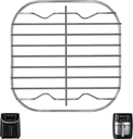 GCQ Air Fryer Wire Rack for Gourmia GAF716 GAF798 7QT Air Fryer, 8''×8'' Food Grade Stainless Steel Air Fryer Replacement Parts Accessories Compatible with Instant Pot Vortex Ninja COSORI Air Fryer