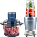 La Reveuse Food Chopper with 7-Cup Glass Bowl + La Reveuse 250W Personal Size Blender