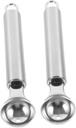Cabilock 2pcs Melon Baller Scoop Fruit Scooper for Watermelon Ice Cream Kitchen Tool for Dessert Fruit Dishes