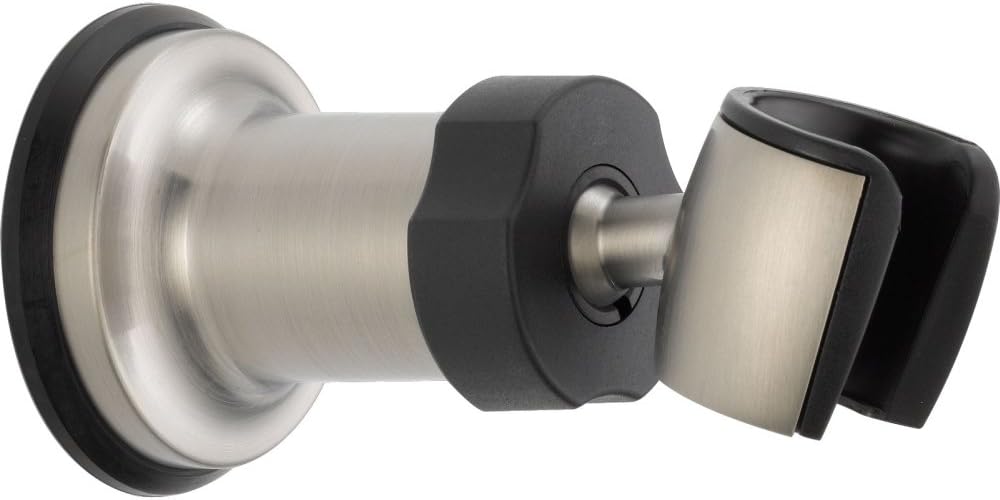 Delta Faucet U4005-SS-PK Adjustable Wall Mount, Stainless,4.00 x 2.00 x 4.00 inches