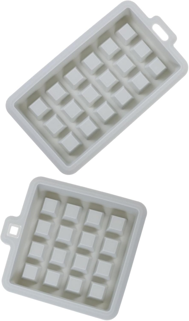 2pcs Silicone Cake Mold Square Waffle Maker Baking Tool Great for Home Baking