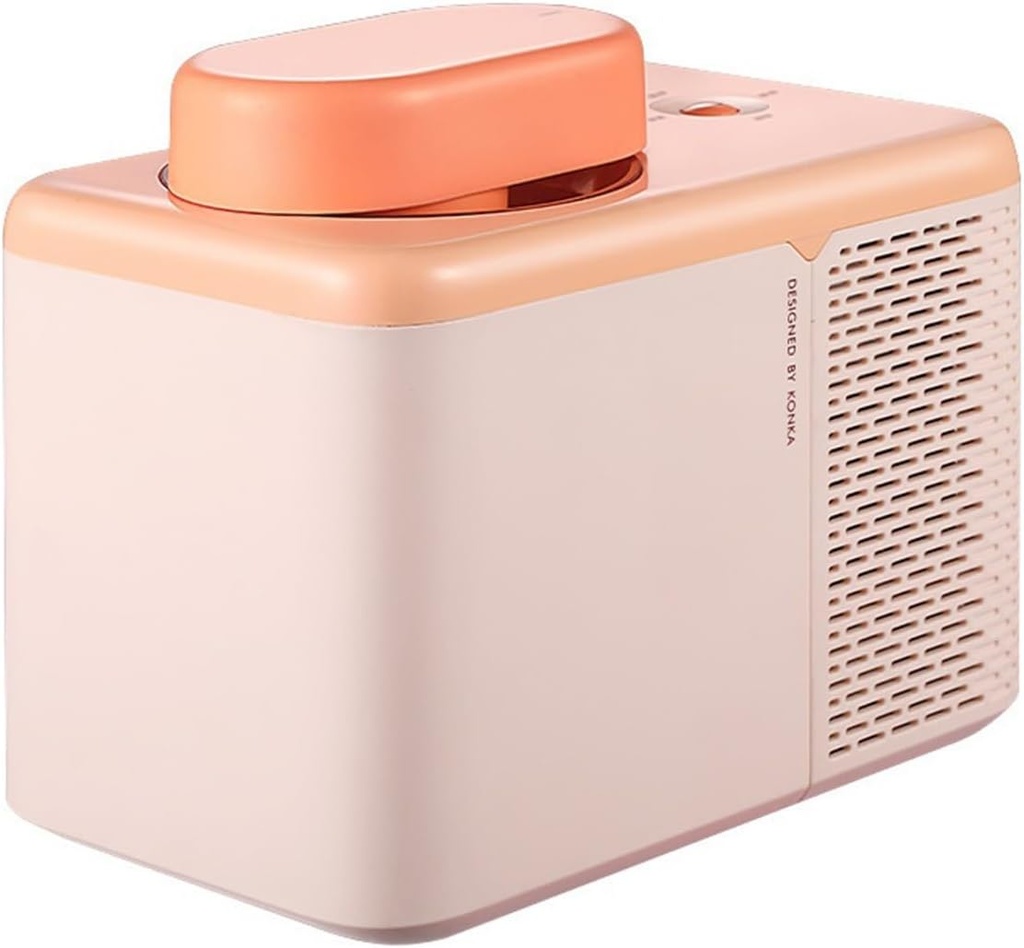 Ice Machine Portable Electric Ice Cream Machine DIY Ice Cream Machine Frozen Yogurt Smoothie Milkshake Machine 500ml Frozen Yogurt Machine