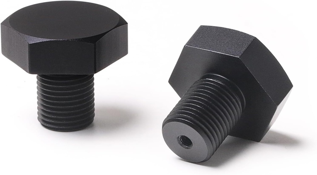 6pcs Singe Hole Drawer Knobs, Aluminum Cabinet Knobs Brushed Hexagonal Handle for Kitchen Cabinet Bathroom Dresser Shoe Cabinet Wardrobe Hardware Handle (Black)