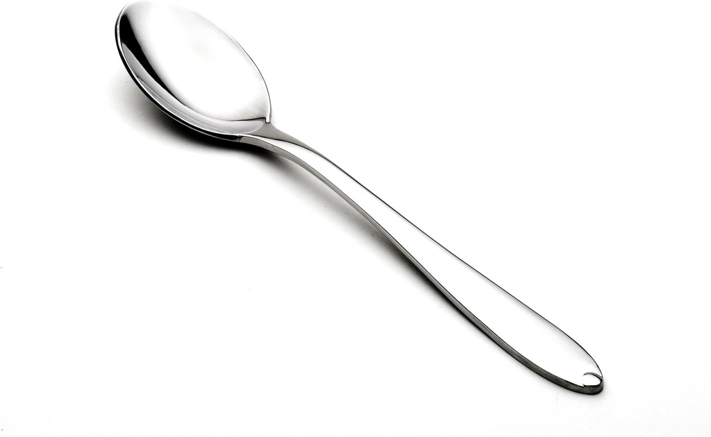 Cuisinox Alpha Pattern Stainless Steel Silverware Spoons Set, 4-Piece Teaspoons