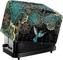 Boho Hummingbird Bread Maker Cover Dustproof Small Appliance Covers for Kitchen Anti-sputtering Bread Machine Protectors Bread Oven Cover Fingerprint Protection