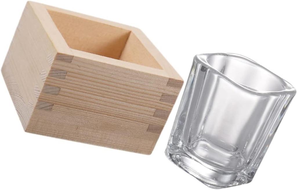 4pc Sake Cup Set Japanese Saki Cups Glass Sake Japanese Sets for Party