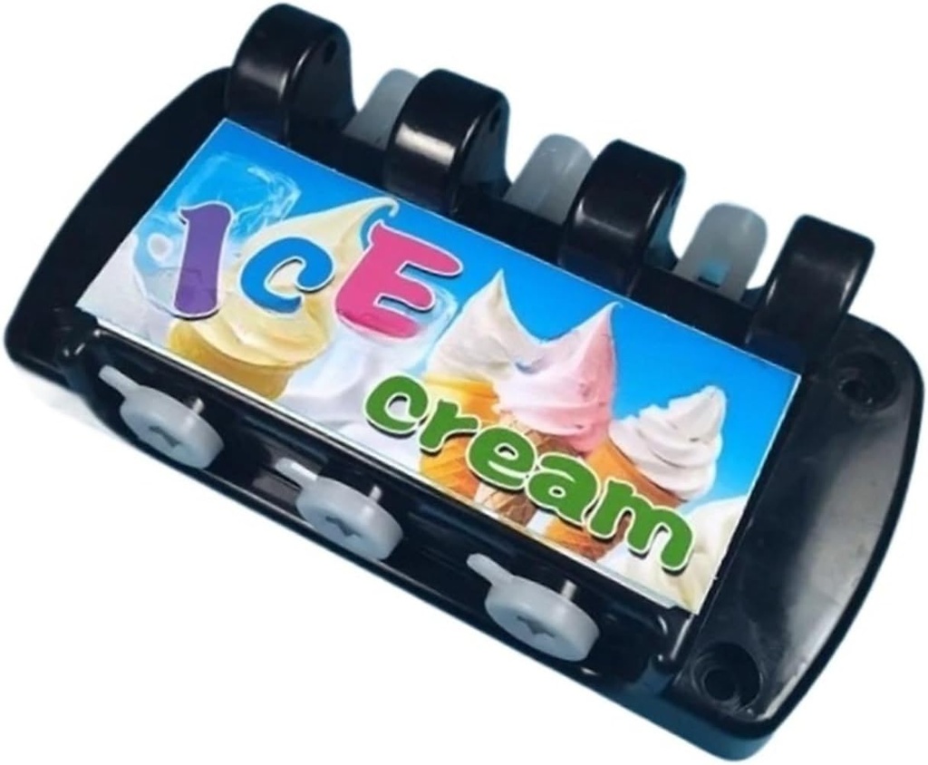 1 Set Front Panel Block Spare Part Valve Door For Soft Serve Machines,Compatible With MK Ice Cream Maker Fitting Replacement Accessories