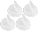 ABOOFAN 4Pcs Microwave Timer Knob Replacement Knobs for Microwave Oven and Easy to Install Electric Timer Knobs for Enhanced Precision