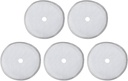 5 Pack 304 Stainless Steel French Press Replacement Filters, 3 Inch Ultra Fine Mesh Screens for 800ml Coffee Makers, Durable Coffee and Tea Grounds Filter, Compatible with 27 Oz (Medium-800ml)