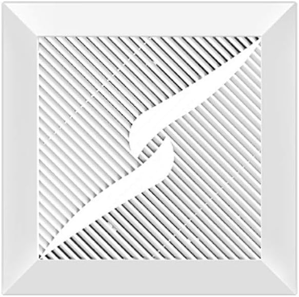 HBJWOV 16W Extractor Fan For Bathroom Kitchen Toilet Dining Room 5" Ducting Shower Extractor Fan Low Energy 120mm