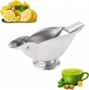 stainless steel bird lemon press, lemon juice press, lime press, bird shaped lemon press, portable wedge press, manual citrus juice press, handheld juice press (1Pcs)