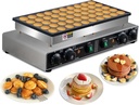 50PCS Mini Pancake Maker, 110V 1900W Commercial 1.8 In Mini Dutch Pancake Maker Machine, Nonstick,stainless steel, Commercial Dutch Poffertjes Grill for Home Kitchen & Restaurant.