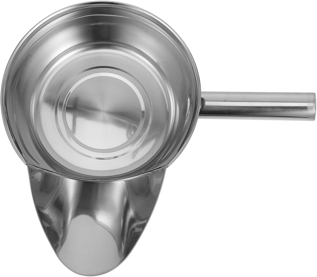 Stainless Steel French Fry Scoop with Innovative Duckbill Shape Efficient Food Serving Tool for Fillets and Snacks Commercial Grade Design for Mess