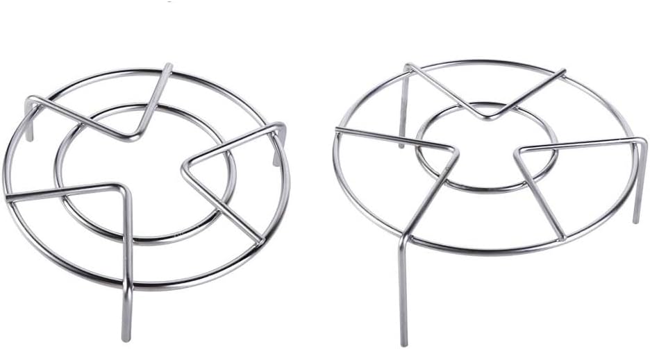 Leadigol Steam Rack, Stainless Steel Steam Rack for Pot Cooking Trivet Rack Holder Multi-Purpose Steam Tray Kitchen Cookware Rice Cooker Steaming Rack