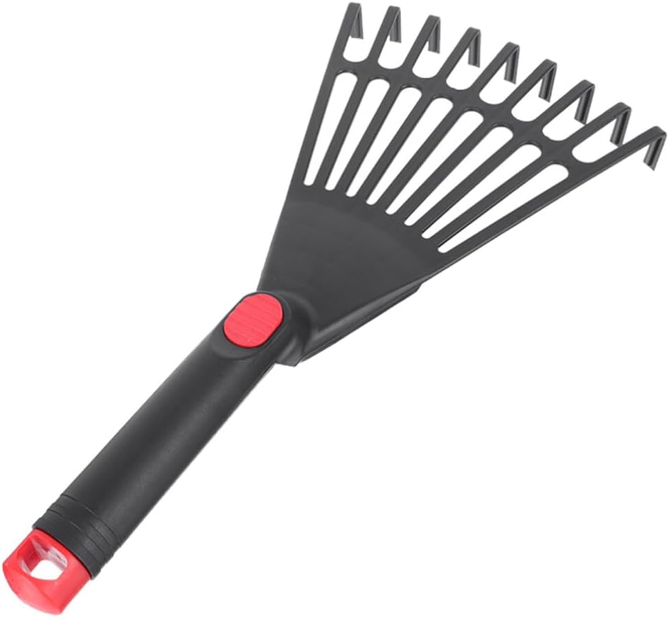 Garden Leaf Rake Rake Tool Comfortable Handle Ideal Gardening Lawn Care Yard Maintenance Lightweight Garden Tool Collecting Leaves Debris