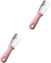 2pcs Ice Scooper for Ice Machine Freezer Refrigerator Stainless Steel Defroster Scraper Removal Tool Kitchen Gadgets Hanging