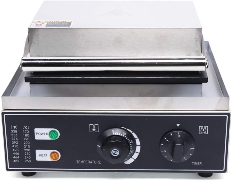 Waffles Maker Waffle Iron, Belgian Waffle Maker Thick with Non-stick Plate, Breakfast Waffle Machine Hot Dog on A Stick Waffle Maker Iron Machine
