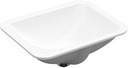 Kohler Caxton 20-5/16 in. Rectangular Undermount Bathroom Sink with Overflow in White K-R20000-0
