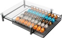 Miuly Coffee Pod Holder Drawer, Coffee Capsule Drawer for Nespresso Vertuo, Dolce Gusto, K-Cup, 30-45 Pod Pack Holder, Home Kitchen Counter Organizer, Glass