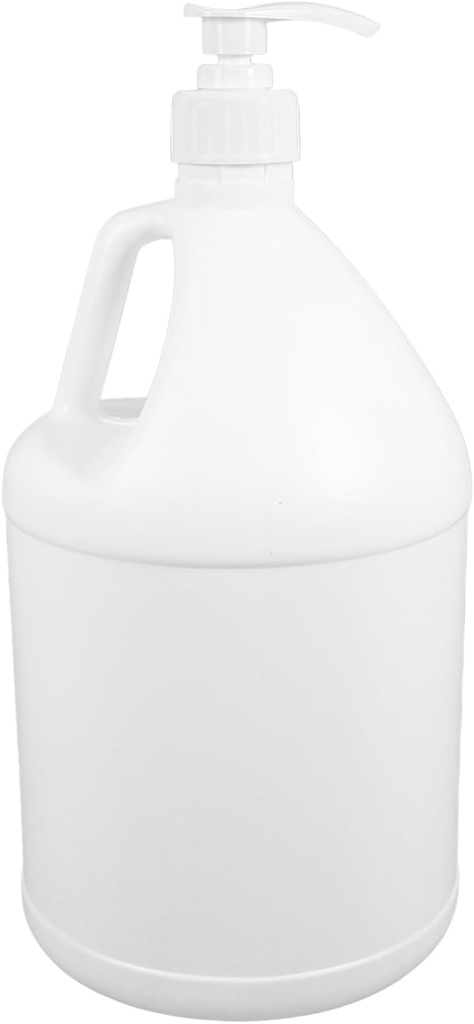 Alipis Plastic Jug Pump Dispenser White Food-Grade Container Ergonomic Handle for for Laundry Soap