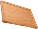 PRETYZOOM Japanese Style Bamboo Tea Serving Tray for Sake Cups and Teapots and Storage