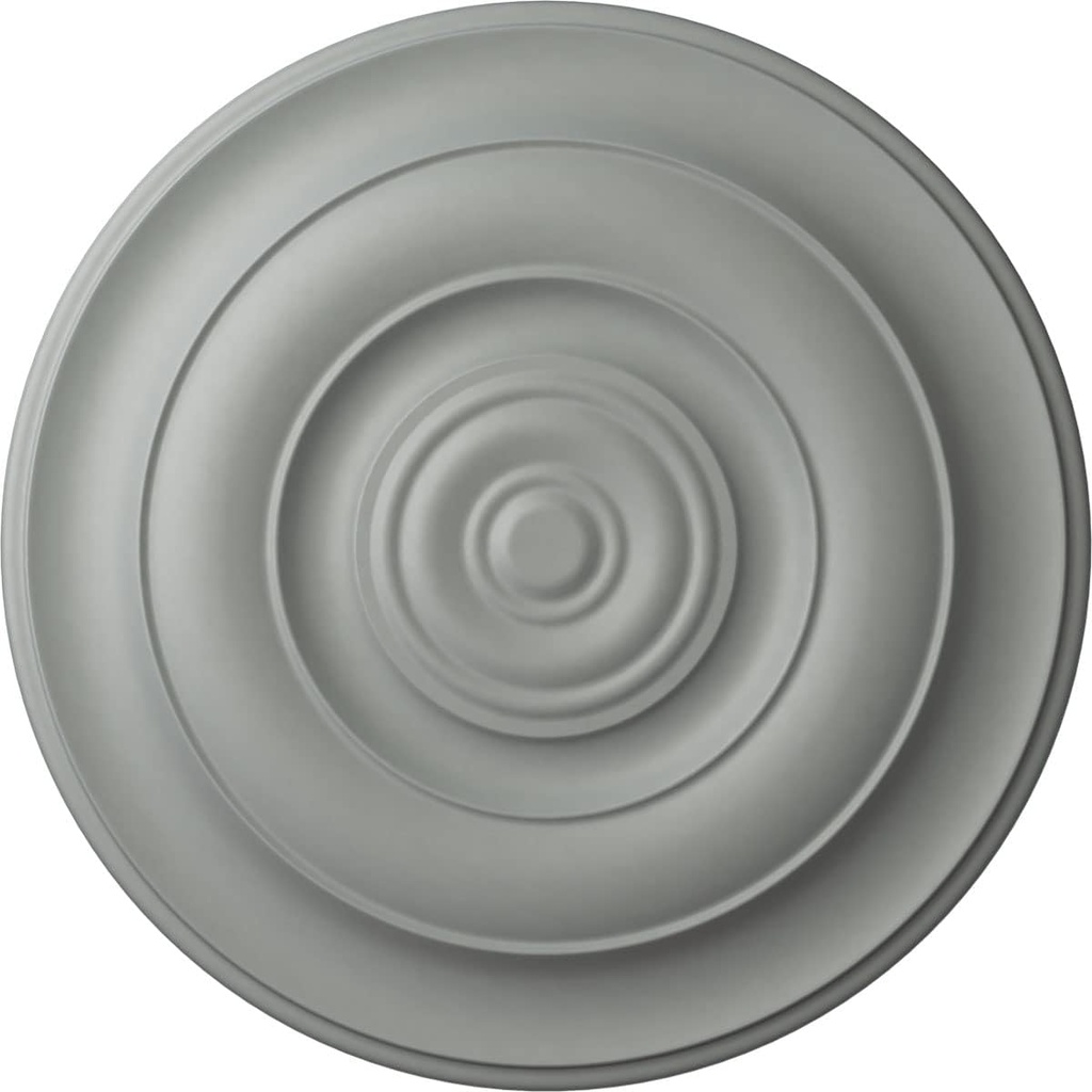 Ekena Millwork CM18NI 18-Inch OD x 2 3/4-Inch ID x 1 1/2-Inch Niobe Ceiling Medallion