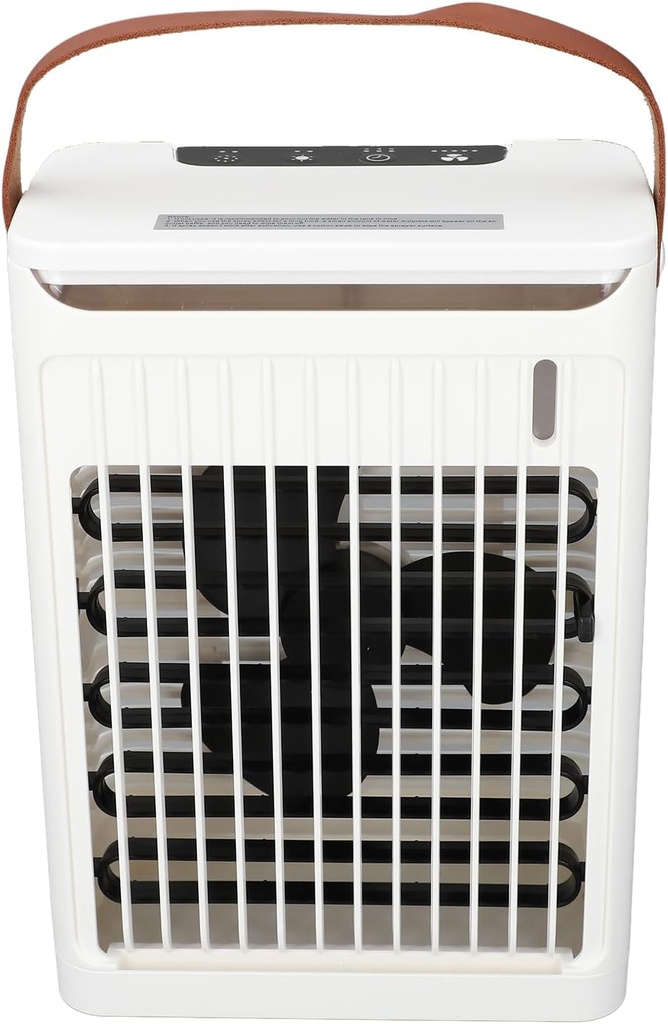 Portable Air Conditioner, Mini Evaporative Cooler, 2 Cooling Mist Modes, Personal Humidifier Fan, Quiet Desk Air Cooler for Home, Office