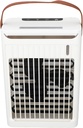 Portable Air Conditioner, Mini Evaporative Cooler, 2 Cooling Mist Modes, Personal Humidifier Fan, Quiet Desk Air Cooler for Home, Office