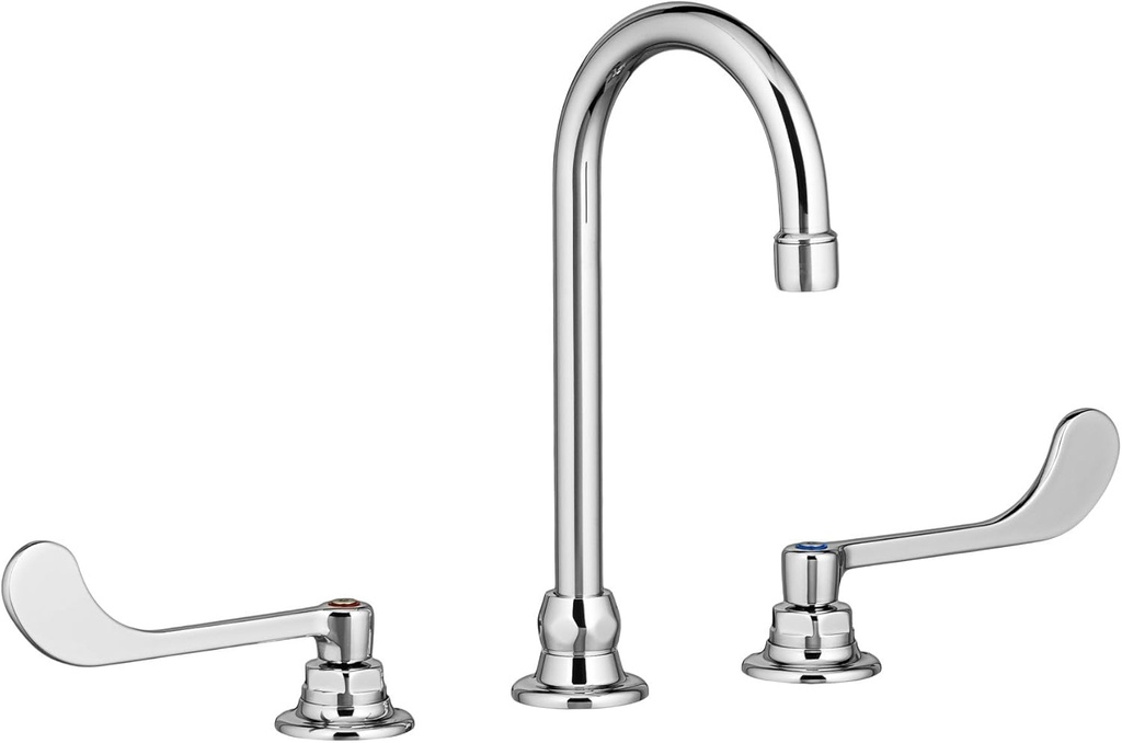 American Standard 6540160.002 Monterrey 8" Widespread 5" Gooseneck Spout Bathroom Faucet, Polished Chrome