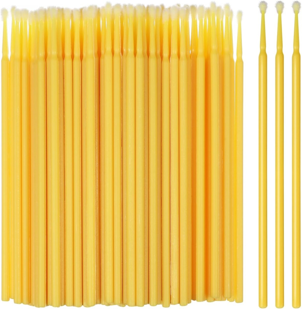 200Pcs Pollinator Tool for Hand Pollination of Vegetables Fruits and Succulents Precise Plant Pollination Brush for Garden and Farming