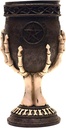 Treasure Gurus Gothic Skeleton Hands Chalice Cup Wine Goblet Spooky Halloween Mug Kitchen Home Decor