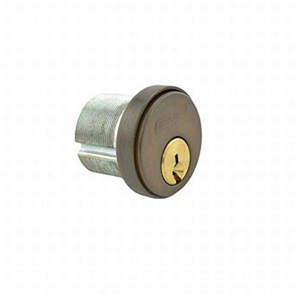 Schlage Commercial 20001C613118 1-1/8" Conventional Mortise Cylinder C Keyway with Compression Ring and Spring with Straight Cam Oil Rubbed Bronze Finish