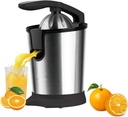 Electric Citrus Juicer, 160W Orange Juicer with Humanized Handle and Stable Base, Stainless Steel Juicer Squeezer, Efficient Filtration System, for Lime Pomegranate Grapefruits Ginger