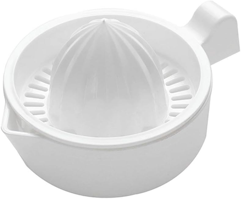 Manual Juicer Lemon Squeezers,Multifunctional Orange Citrus Lime Juicer with Storage Cups and Straining Filter for Collecting Pips and Pulp, Non-Slip Base