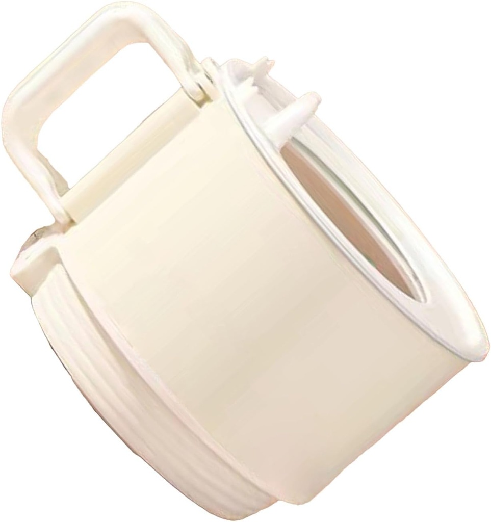 GLOGLOW Electric Cooking Pot, Multifunctional Portable Electric Cooking Pot Large Capacity Quick Heating Mini Cooker with Foldable Handle for Home Kitchen (US Plug)