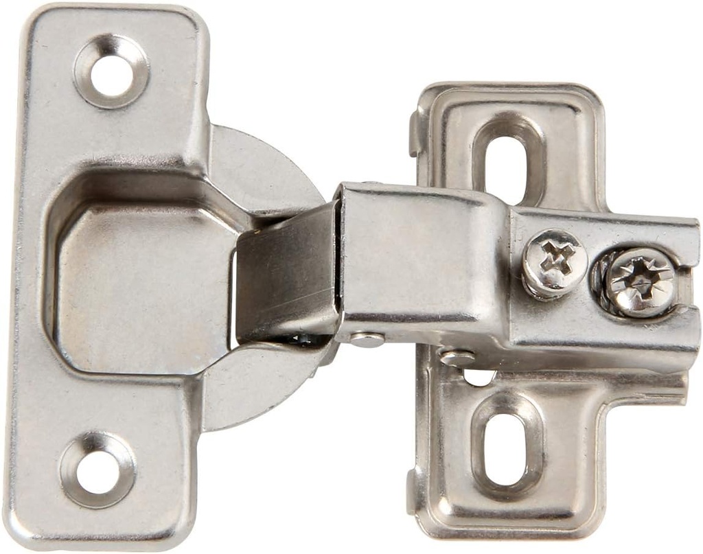 Silverline Face Frame Concealed Euro 105Deg Self Closing Compact Cabinet Hinges (6 Pack)