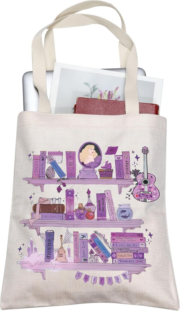 BLUPARK Singer Merchandise Album Tote Bag Tour Concert Music Lover Bag Lyric Gift