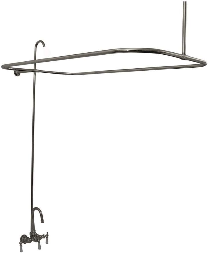 Tub/Shower Converto Unit – Gooseneck Spout for Cast Iron Tubs