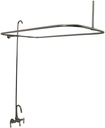 Tub/Shower Converto Unit – Gooseneck Spout for Cast Iron Tubs