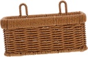 Alipis Hanging Storage Basket for Kitchen Wall-mounted Woven Organizer for Ginger and Garlic Space-saving Design Charming Rustic Decor Sturdy Material