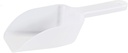 Foodservice 4 OZ Scoop, 6.3 X 2.95 X 2.16", PP Utility Ice Scoop, Translucence, Plastic Kitchen Scoops for Weddings, Candy Dessert Buffet, Ice Cream, Protein Powders, Coffee, Tea 15666-1PK-NPF