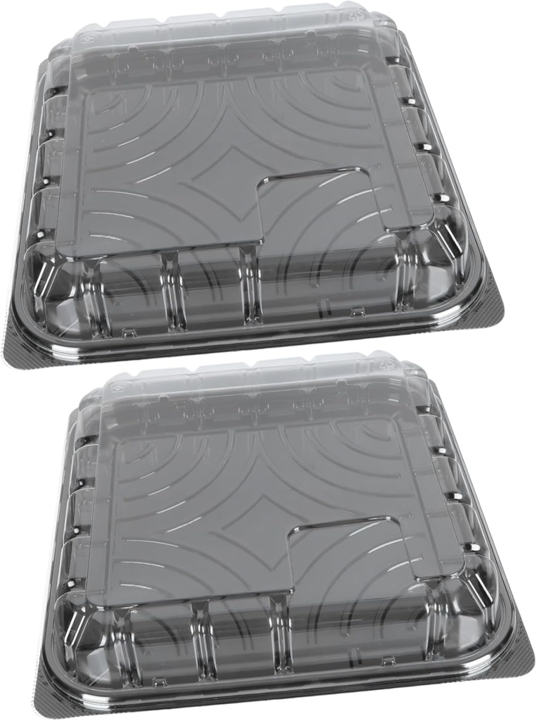 2pcs Bread Wrapping Cases Simple Design Dessert Packing Box for Croissant Cake Biscuit Packaging