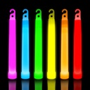30 Ultra Bright Glow Sticks in Bulk - Multi Use Glowsticks for Parties, Camping, Emergency Light and Survival Kit with 12 Hours Duration