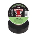 WarriorWrap General 3/4 in. x 60 ft. 7 mil Vinyl Electrical Tape, Black