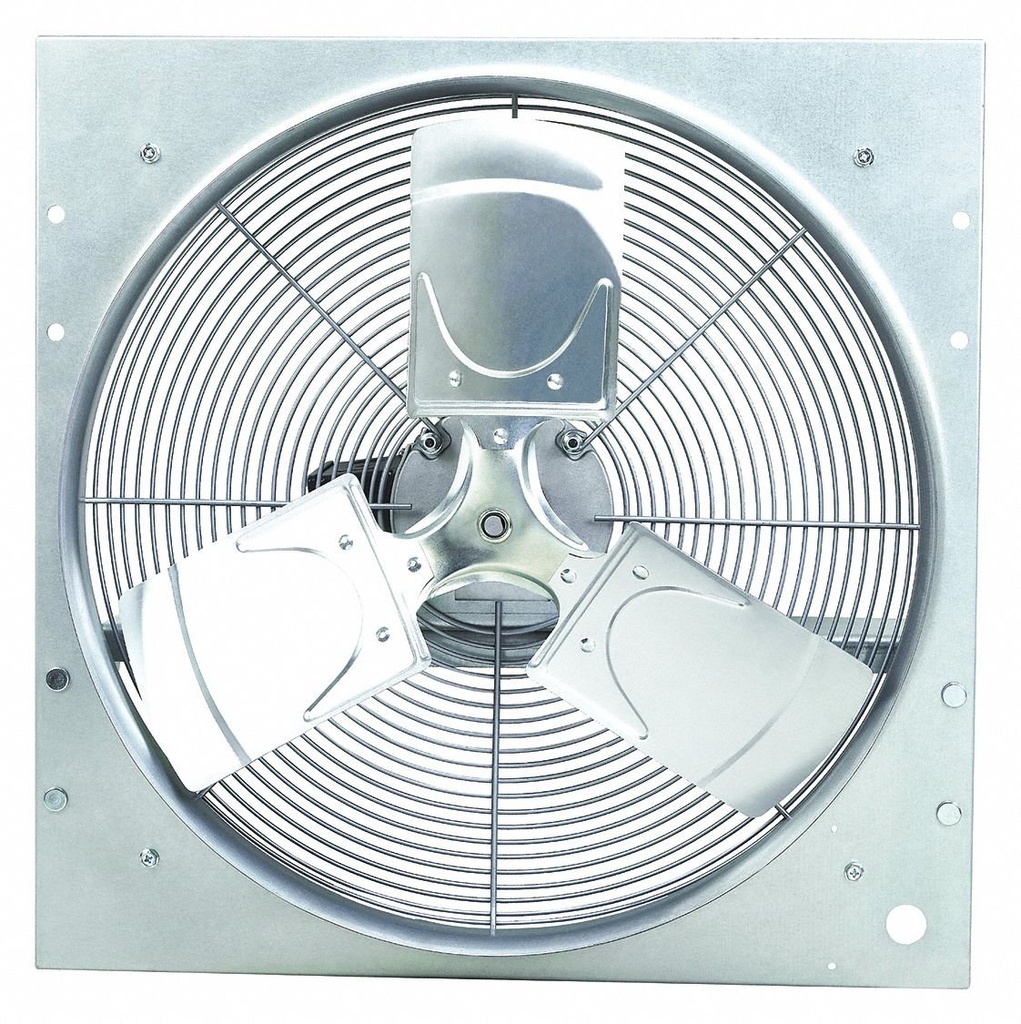 Dayton 24" x 24" 115VACV Medium Duty Direct Drive Exhaust Fan with 20" Blade Dia.