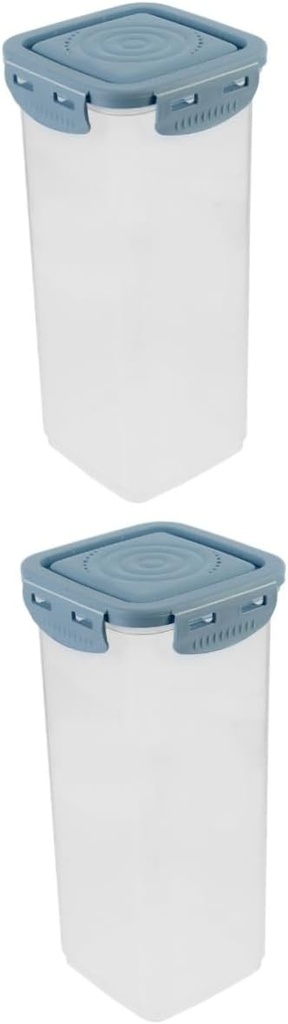 2pcs Reusable Yogurt Storage Box Airtight Container for Bread and Cereals Material Capacity Leakproof Design for Yogurt Fermenting and Food Organization