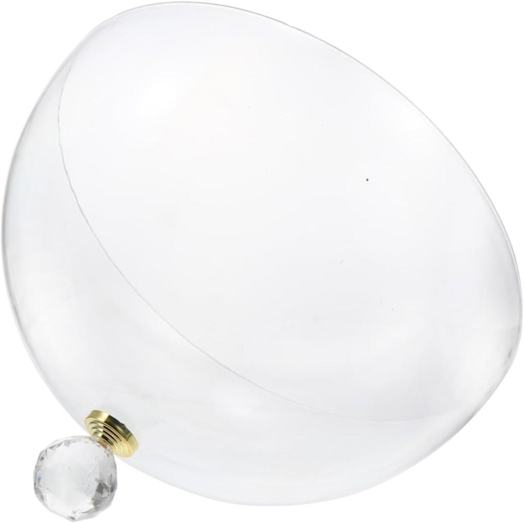 KICHOUSE Dustproof Food Cover Cake Carrier Round Button Handle Cake Dome Cover Protector Household Kitchen Supply