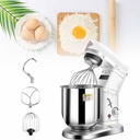 Kitchen Stand Mixer, Food Mixer for Baking, 3 Speeds Electric Kitchen Mixer with Dough Hook, Whisk, Beater, 500W Cake Mixer,5L