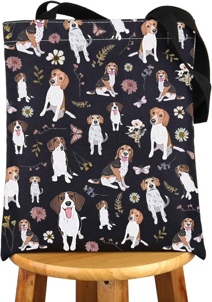 JNIAP Beagle Tote Bag Beagle Dog Gifts Beagle Mom Gifts Beagle Lover Gift Beagles Shoulder Bag