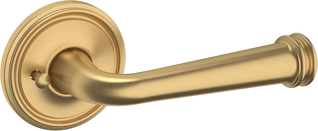 Baldwin 5116033PRIV Baldwin 5116.PRIV 5116 Privacy Door Lever Set with 5070 Rose from The Estate Collection